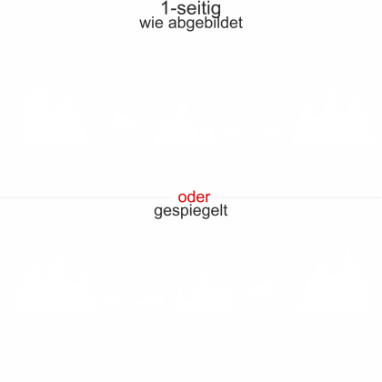 Bergpanorama Wald und Rotwild für Wohnmobil