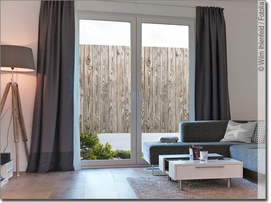 Preview: Klebefolie Holzoptik Sichtschutz Preview: Klebefolie Holzoptik Sichtschutz