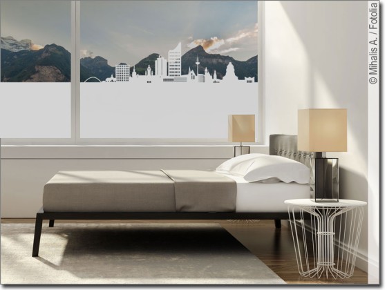 Preview: Sichtschutz Skyline Leipzig