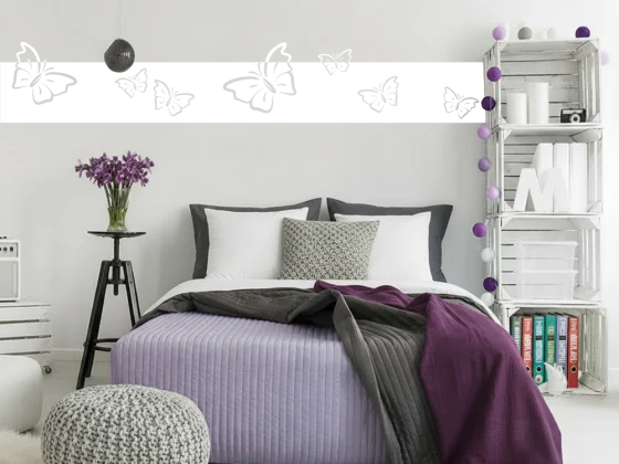 Bordüre mit Schmetterlingen