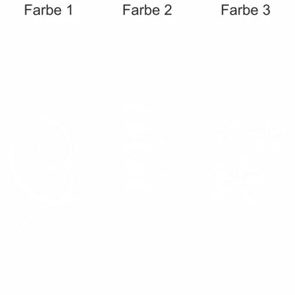 Bunter Autoaufkleber Stilvolles Ornament 2 - Ansicht Farbauswahl
