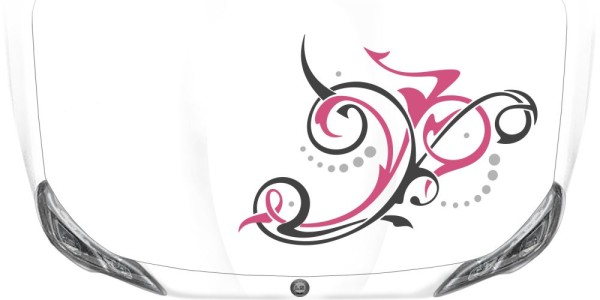 Preview: Buntes Autotattoo Modern-Art 01