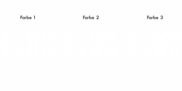 Preview: Buntes Möbeltattoo Schmetterlingstraum