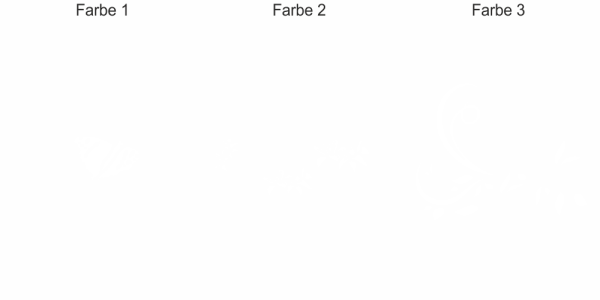 Preview: Buntes Möbeltattoo Traumfalter