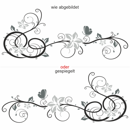 Preview: Buntes Wandtattoo Ornament Dreamland Preview: Buntes Wandtattoo Ornament Dreamland