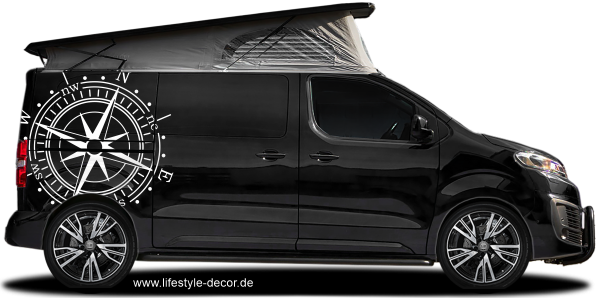 Preview: Camper Dekor Windrose Preview: Camper Dekor Windrose