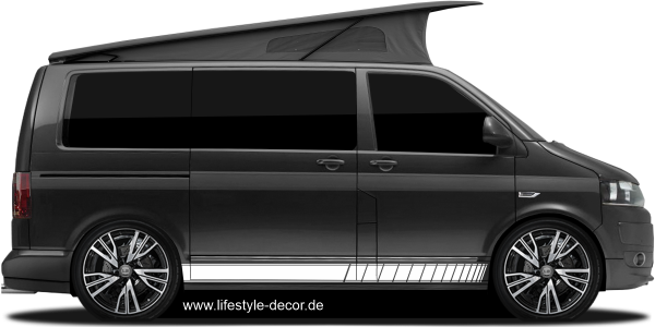 Preview: Camper Race Dekor 15 cm | Set für beide Fahrzeugseiten Preview: Camper Race Dekor 15 cm | Set für beide Fahrzeugseiten