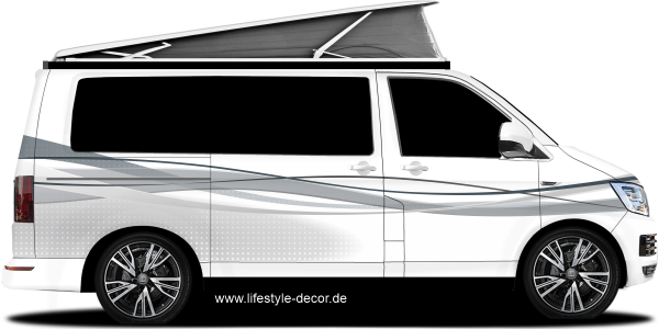 Preview: Camper Zierstreifen Designfolie Preview: Camper Zierstreifen Designfolie