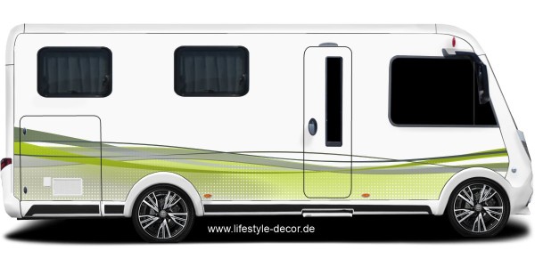 Preview: Camper Zierstreifen Designfolie Preview: Camper Zierstreifen Designfolie
