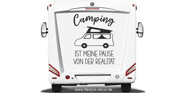 Camperaufkleber Meine Pause