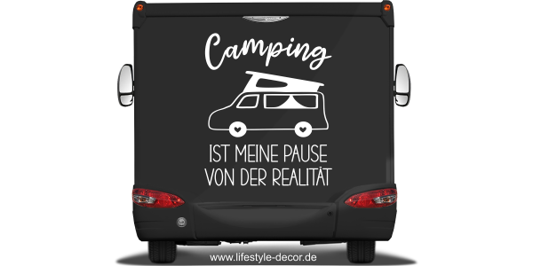 Preview: Camperaufkleber Meine Pause Preview: Camperaufkleber Meine Pause