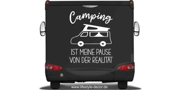 Camperaufkleber Meine Pause