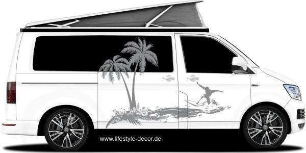 Preview: Campervan Aufkleber Surfing Preview: Campervan Aufkleber Surfing