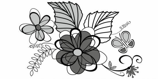 Preview: Autoaufkleber Blumenmotiv Preview: Autoaufkleber Blumenmotiv