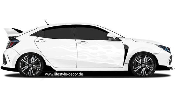 Cartattoo Flammenaufkleber 25