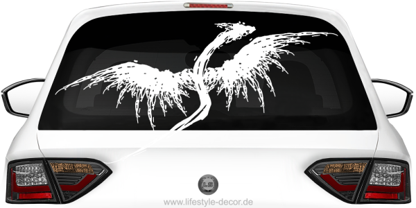 Preview: Cartattoo Fliegender Drache