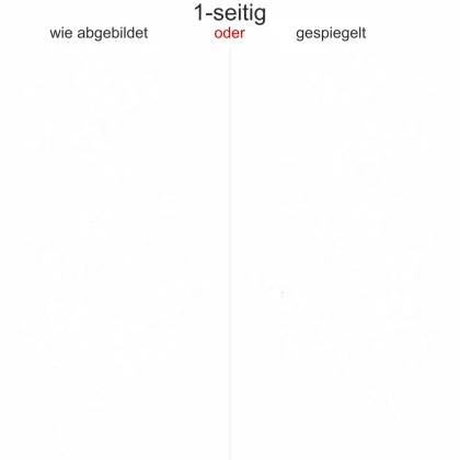 Autodecor Kirschblüte - Ansicht Ausrichtung und Farbauswahl