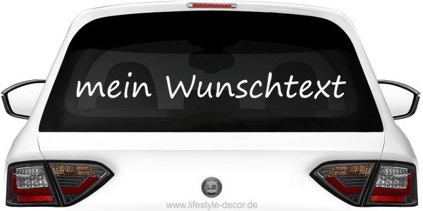 Autoaufkleber Wunschtext | 11