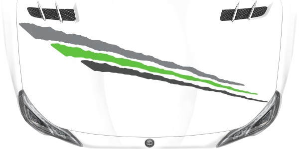 Preview: Dekorstreifen dreifarbig