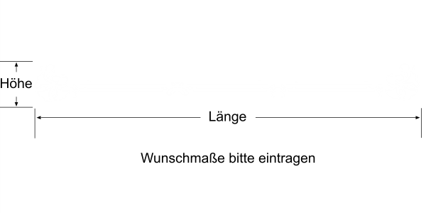 Preview: Design Stilvolle Bordüre für Fenster