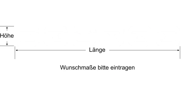 Durchlaufschutz Kettenbordüre - Ansicht Farbauswahl
