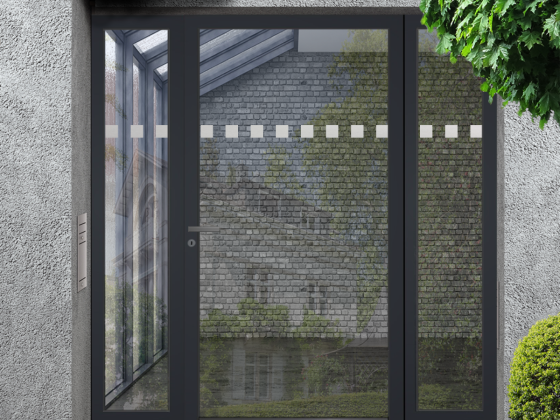 Preview: Durchlaufschutz Quadrate