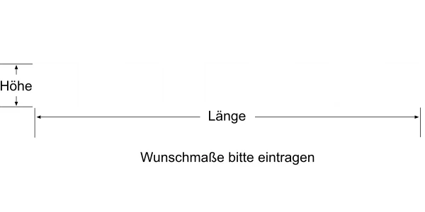 Durchlaufschutz Quadrate - Ansicht Farbauswahl