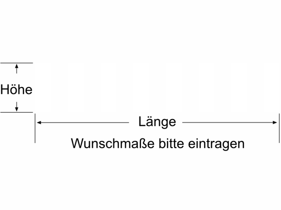 Preview: Durchlaufschutz Senkrechte Balken 10/10 Preview: Durchlaufschutz Senkrechte Balken 10/10