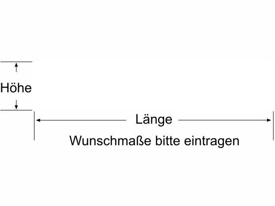 Durchlaufschutz Streifen - Ansicht Farbauswahl