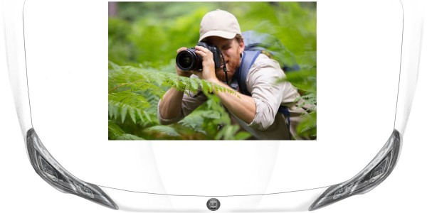 Preview: Eigenes Foto als selbstklebende Autofolie Preview: Eigenes Foto als selbstklebende Autofolie
