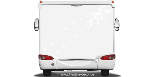 Preview: Autotattoo Exotische Echse