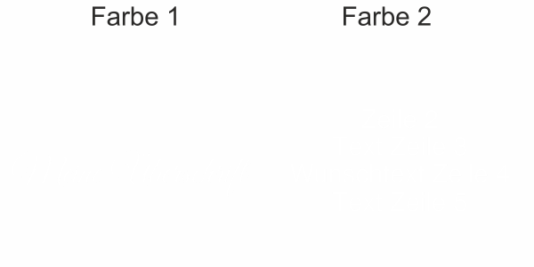 Fahrzeugbeschriftung Textblock | 05 - Ansicht Farbauswahl