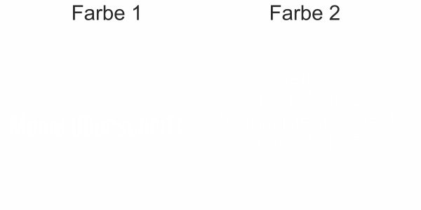Fahrzeugbeschriftung Textblock | 28 - Ansicht Farbauswahl