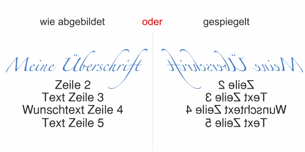 Fahrzeugwerbung Adresse 01 - Ansicht Ausrichtung