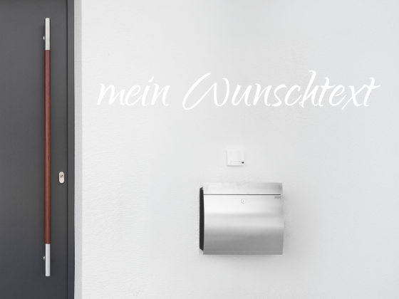 Preview: Fassadenbeschriftung Wunschtext | 10