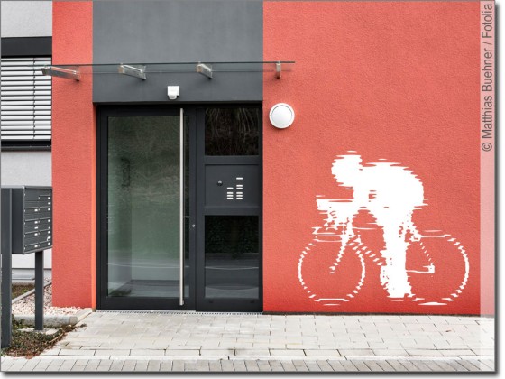 Preview: Fassadendekor Rennrad