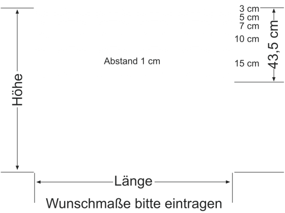 Preview: Fenster Folie Sichtschutzwellen - Ansicht Ausrichtung mit Farbauswahl