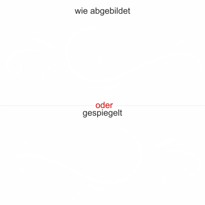 Preview: Fensteraufkleber Schwungvolles Ornament