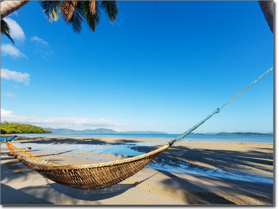 Preview: Fensterbild Amazing Beach