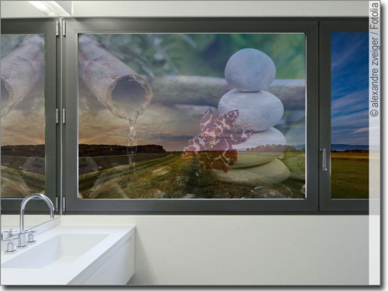 Preview: Sichtschutzfolie Wellness Preview: Sichtschutzfolie Wellness
