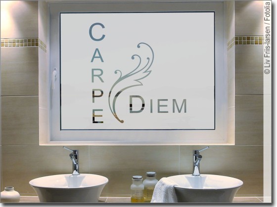 Preview: Fensterfolie Carpe Diem