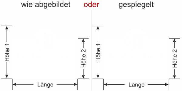Preview: - Ansicht Ausrichtung mit Farbauswahl Vorschlag 1