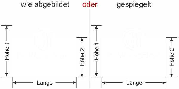 - Ansicht Ausrichtung mit Farbauswahl Vorschlag 1
