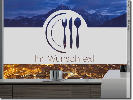 Preview: Fensterfolie Chef´s Table Preview: Fensterfolie Chef´s Table