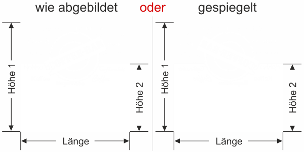 Preview: Fensterfolie Coffee Bar - Ansicht Ausrichtung mit Farbauswahl - Vorschlag 1