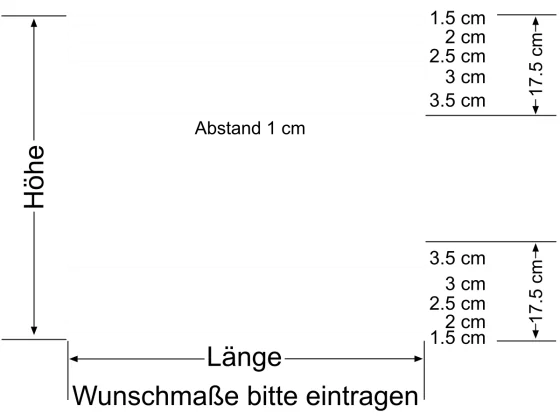 Sichtschutzfolie Streifen