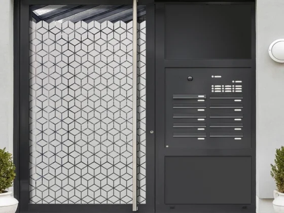 Fensterfolie Geometrisches Rautenmuster