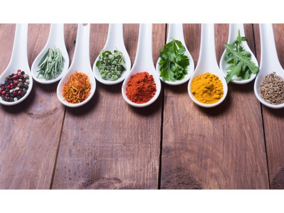 Preview: Fensterfolie mit Foto Gewürze