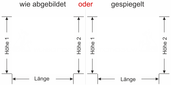 Preview: Fensterfolie mit geplotteten Tieren und Wunschtext - Ansicht Ausrichtung mit Farbauswahl Vorschlag 2