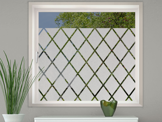 Preview: Fensterfolie Rauten